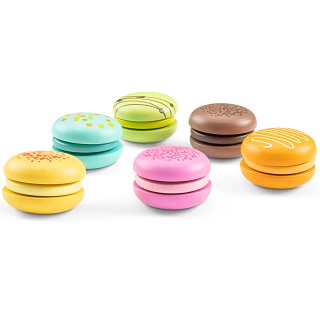 New Classic Toys - Macarons - 6 stuks